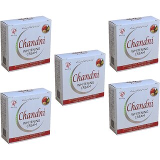 Chandni Whitening Cream - 28g (Pack Of 5) Chandni Whitening Cream - 28g (Pack Of 5)