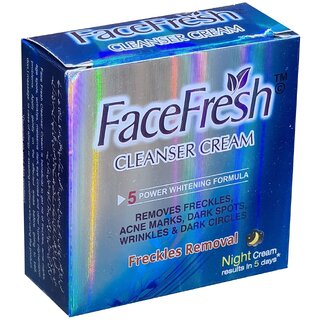                       Cleanser Freckles Removal Night Face Fresh Cream - 23gm                                              