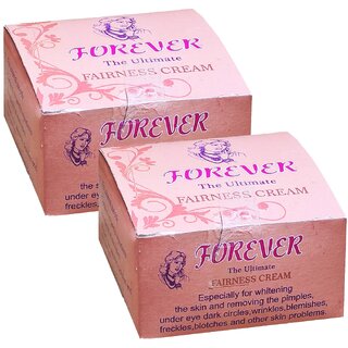                       Forever Men & Women Fairness Cream - Pack Of 2 (50g)                                              