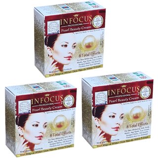                       Infocus Pearl Beauty Cream (28g) - Pack Of 3                                              