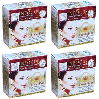                      Infocus Pearl Beauty Cream (28g) - Pack Of 4                                              