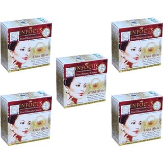                       Infocus Pearl Beauty Cream (28g) - Pack Of 5                                              