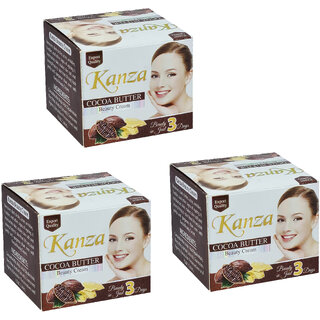 Kanza Cocoa Butter Beauty Cream - 50g (Pack Of 3) Kanza Cocoa Butter Beauty Cream - 50g (Pack Of 3)