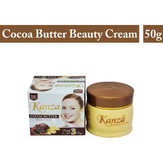 Kanza Cocoa Butter Beauty Day & Night Cream - (50gm) Kanza Cocoa Butter Beauty Day & Night Cream - (50gm)