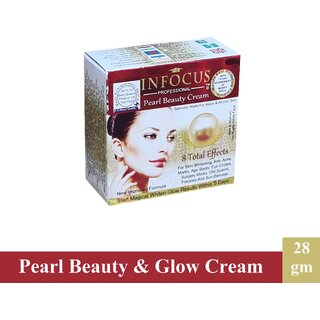                       Infocus Professional Pearl Beauty Cream - Pack Of 1 (28g)                                              