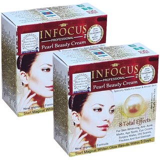                       Infocus Professional Pearl Beauty Cream - Pack Of 2 (28g)                                              