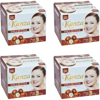                       Kanza Shea Butter Beauty Cream - 50g (Pack Of 4)                                              