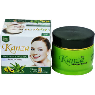                       Kanza Aloe Vera  Avocado Beauty Cream - 50g                                              