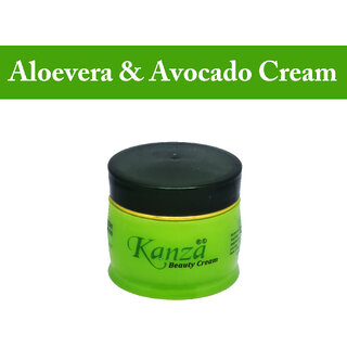                       Face Beauty Aloe Vera & Avocado by Kanza Cream (50gm)                                              