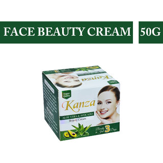                       Kanza Face Beauty Aloe Vera & Avocado Cream (50g)                                              
