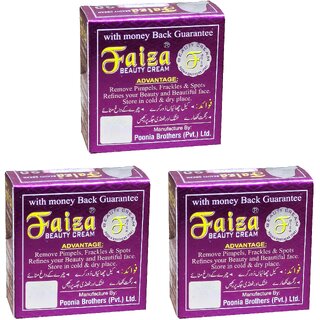                       Faiza Beauty Cream - 28g (Pack Of 3)                                              