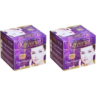                       Kayenat Day  Night Beauty With 60+ SPF Cream - 50g (Pack Of 2)                                              