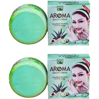                       Aroma Face Beauty For Men & Women Cream  - Pack Of 2 (28gm)                                              