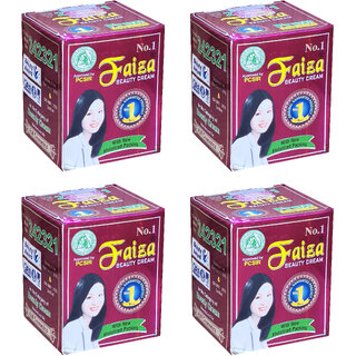                      Faiza No.1 Beauty Cream - 50g (Pack Of 4)                                              