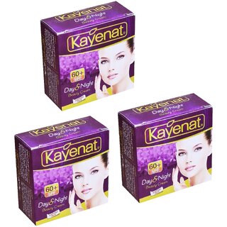                      Kayenat Day & Night Beauty With 60+ SPF Cream - 28g (Pack Of 3)                                              