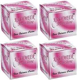 Kashmeer Moon Shine Face Fairness Cream - Pack of 4 (30g)