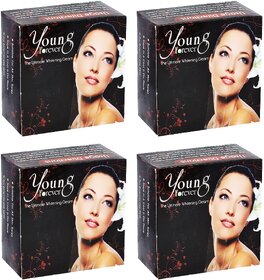 Young Forever Whitening Cream - 100g (Pack Of 4)