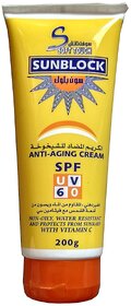 Soft Touch Sunblock SPF UV60 Day Cream - 200g