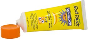 SoftTouch Sunblock Anti-aging Cream SPF UV 60 - 100gm