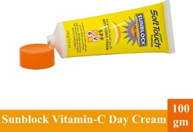 Sunblock  Anti-aging SPF UV-60 SoftTouch Cream - 100g