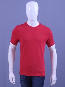 Redline Men's Coral S/J Crew Neck T-Shirt