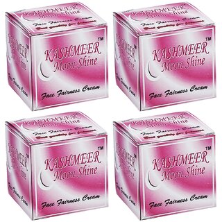                       Kashmeer Moon Shine Face Fairness Cream - Pack of 4 (30g)                                              