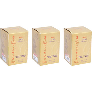                       Mistline Glutathne Gold Beauty Cream - 50g (Pack Of 3)                                              
