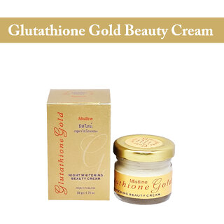                       Mistline Night Whitening Glutathne Gold Cream - 50g                                              
