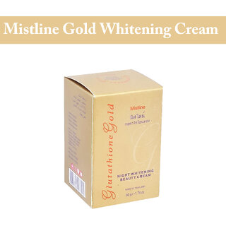                       Mistline Gold Night Whitening Cream - 50g                                              