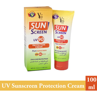                       YC Pure Sunscreen Protection UV 90 Cream - 100ml                                              