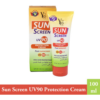                       Sun Screen Protection UV 90 YC Cream (100ml)                                              