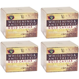 YC Whitening & Anti-Freckle Gold Caviar Night Cream - 20g (Pack Of 4) YC Whitening & Anti-Freckle Gold Caviar Night Cream - 20g (Pack Of 4)
