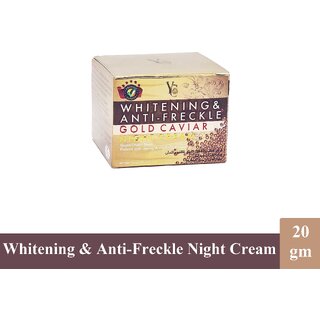                       YC Anti-Freckle Night Whitening Cream - Pack Of 1 (20g)                                              