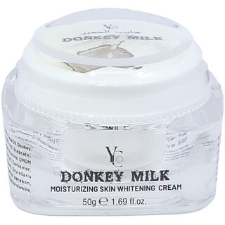                       Donkey Milk Moisturizing Skin Whitening YC Cream 50gm                                              