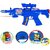 Aseenaa Strike Toy Gun with Sound, Laser Light and LED Lights for Kids  Lights and Sound Feature Guns Toys Blue