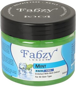 fabzy London Mint Gel , 500 ml (500 ml)