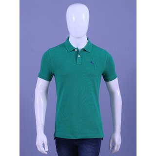                       REDLINE MENS GREEN EMBROIDERED POLO T-SHIRTS                                              
