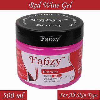                       fabzy Red Wine Gel - 500 ml (500 ml)                                              