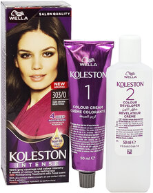 Wella Koleston Dark Brown 303/0 Hair Colour (110ml)