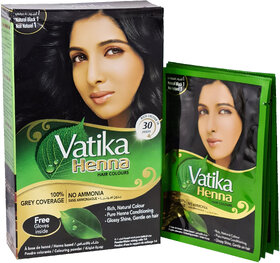Vatika Henna Natural Black 1 Hair Colours - 60g