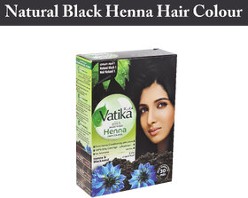 Natural Black Hair Colours By Vatika Henna  Blackseed - 60g