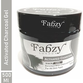                       fabzy LONDON Activated Charcoal GEL (500 ml)                                              