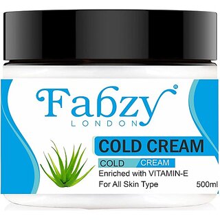                      fabzy London Khadi Cold Cream 500 ml (500 ml)                                              