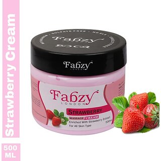                       fabzy LONDON Strawberry Cream 500 ML (500 ml)                                              