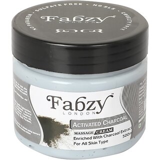                       fabzy London Activated Charcoal Cream , 500 ml (500 ml)                                              