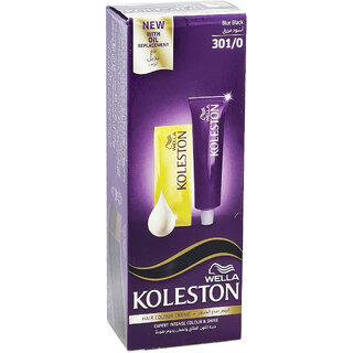 Wella Koleston 301/0 Blue Black Hair Colour - 110ml Wella Koleston 301/0 Blue Black Hair Colour - 110ml