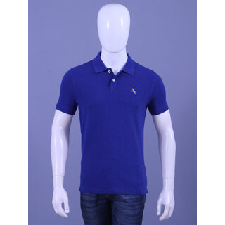                       REDLINE MENS BLUE EMBROIDERED POLO T-SHIRTS                                              