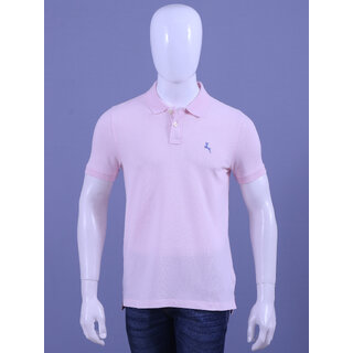                       REDLINE MENS LIGHT PINK EMBROIDERED POLO T-SHIRTS                                              