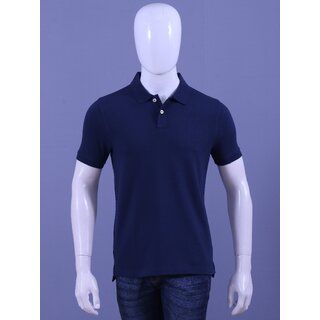                       REDLINE MENS NAVY SOLID POLO T-SHIRTS                                              