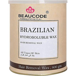                       Beaucode Professional Rica Brazilian Hair Wax | Hair Removal Wax | Less Pain Wax Wax Wax (800 g)                                              